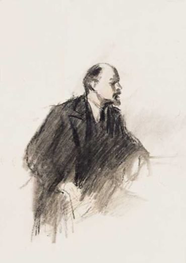 Lenin von Konstantin Iwanowitsch Rudakow.